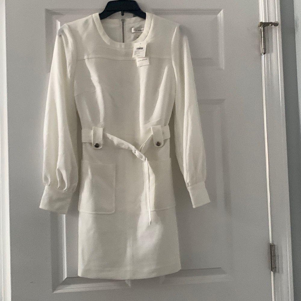 Club Monaco white/cream dress never been worn, with tags!